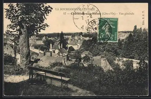 AK Châtillon-sur-Seine, Vue générale