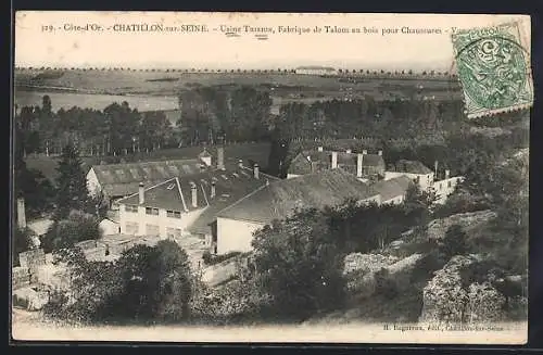 AK Châtillon-sur-Seine, Usine Thirion, Fabrique de Tablons en bois pour Chaussures