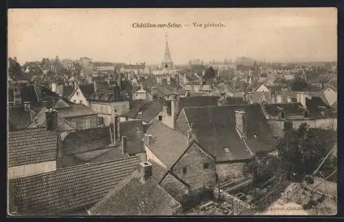 AK Châtillon-sur-Seine, Vue générale