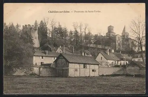 AK Châtillon-sur-Seine, Panorama de Saint-Vorles