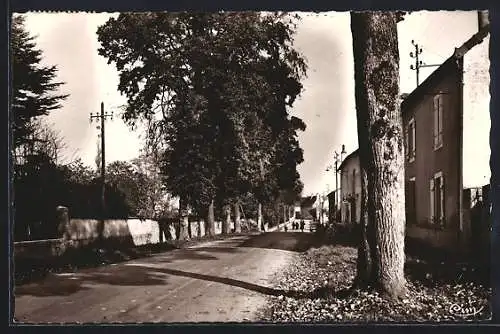 AK Fontaine-Francaise, La route de Dijon