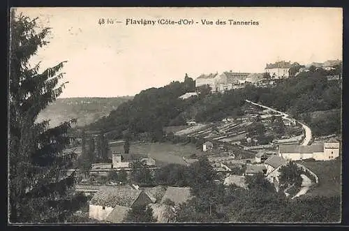 AK Flavigny, Vue des Tanneries