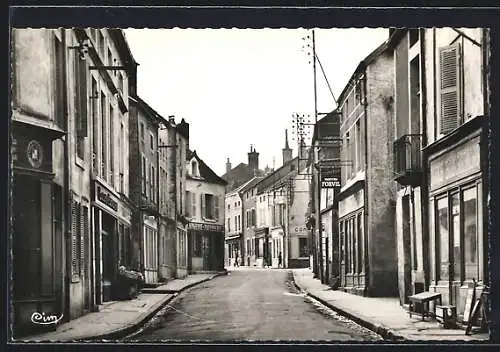 AK Is-sur-Tille, Rue Dominique-Ancenot, Strassenpartie