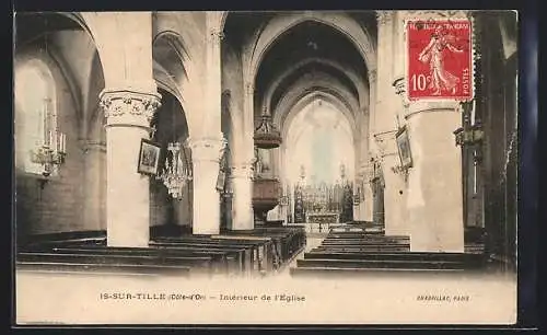 AK Is-sur-Tille, Intérieur de l`Église