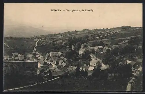 AK Poncey, Vue générale de Russilly