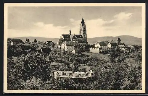 AK Uckerath, Ortsansicht mit Blick nach der Kirche