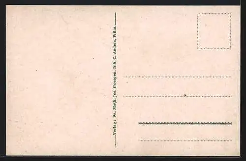 AK Prüm, Totalansicht mit Kirche