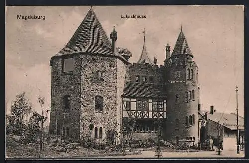 AK Magdeburg, Gasthaus Lukasklause