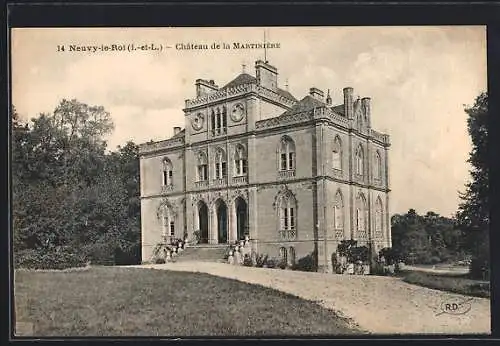 AK Neuvy-le-Roi, Chateau de la Martinière