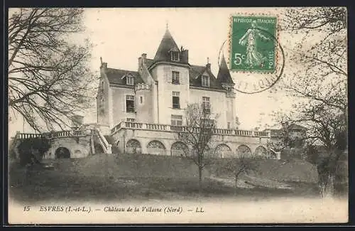 AK Esvres, Chateau de la Villaine (Nord)