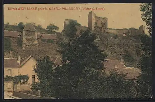 AK Le Grand-Pressigny, Ruines d`Etableau