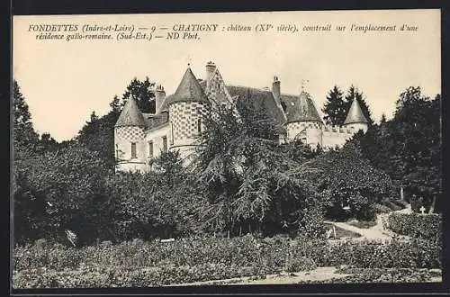 AK Fondettes, Chateau de Chatigny (Sud-Est)