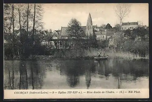 AK Courcay, Eglise-Rive droite de l`Indre