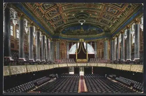 AK Wiesbaden, Neues Kurhaus-Grosser Concertsaal