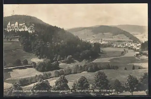 AK Todtmoos, Gesamtansicht mit Sanatorium