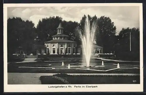 AK Ludwigshafen a. Rhein, Partie im Ebertpark