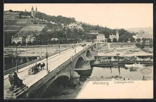 AK Würzburg, Ludwigsbrücke