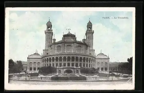 AK Paris, Palais du Trocadéro