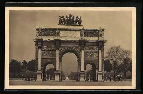 AK Paris, Arc de Triomphe du Carrousel