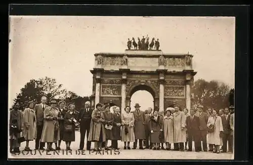 AK Paris, Arc de Triomphe du Carrousel