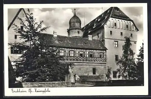 AK Forchheim / Oberfranken, Blick auf die Kaiserpfalz