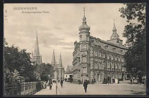 AK Oldenburg / Gr., Grossherzogliches Palais