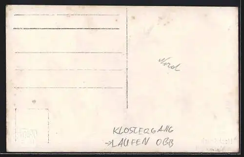 AK Laufen / Salzach, Klostergang