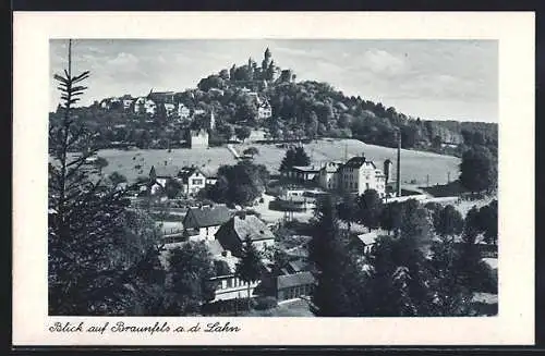 AK Braunfels, Panorama mit Schloss