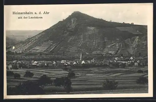 AK Heimersheim a. d. Ahr., Teilansicht mit der Landskron