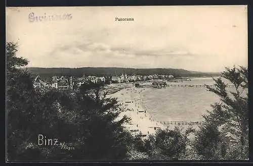 AK Binz a. Rügen, Panorama