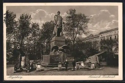 AK Magdeburg, Bismarck-Denkmal