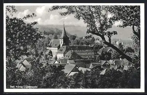 AK Bad König i. Odenwald, Blick auf die Ortschaft