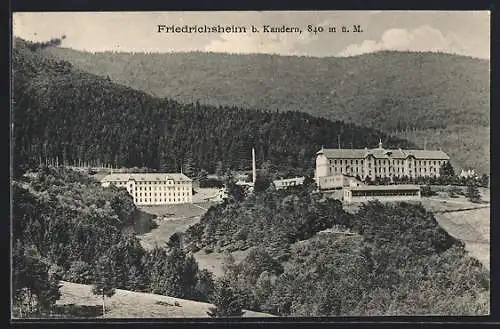 AK Friedrichsheim, Blick auf die Anlagen