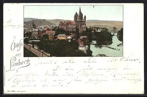 AK Limburg / Lahn, Dom mit Schloss