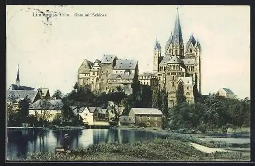 AK Limburg / Lahn, Dom mit Schloss