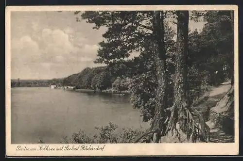 AK Rüdersdorf / Kalkberge, Kalksee mit Seebad