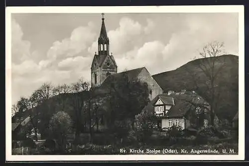 AK Stolpe / Oder, Evangelische Kirche