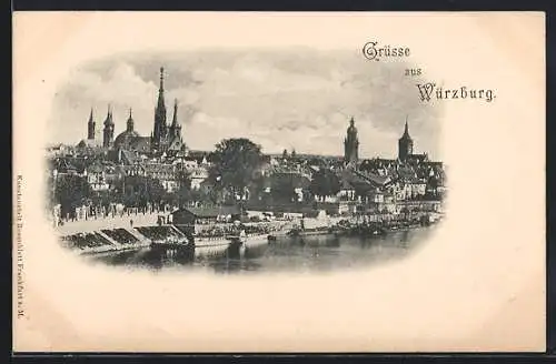 AK Würzburg, Ortsansicht