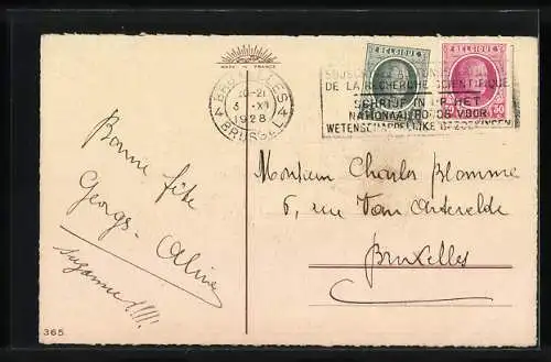 Künstler-AK Catharina Klein: Rote Rosen in einem Korb