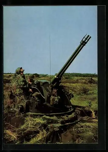 AK Deutsche Bundeswehr, M 42 Panzerflakzwilling