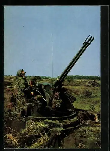 AK Deutsche Bundeswehr, M 42 Panzerflakzwilling