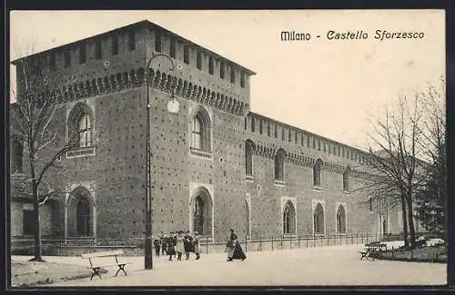 AK Milano, Castello Sforzesco