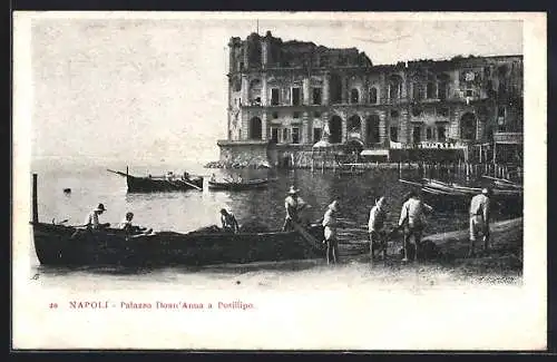 AK Napoli, Palazzo Donn`Anna a Posillipo