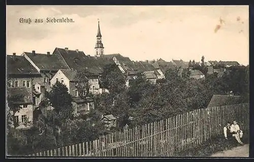 AK Siebenlehn, Blick auf die Stadt