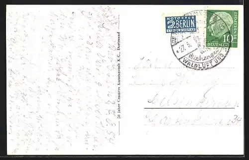 AK Bad Essen, Waldhotel, Ansicht der Terrasse