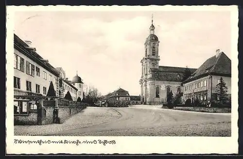 AK Wiesentheid, Kirche und Schloss