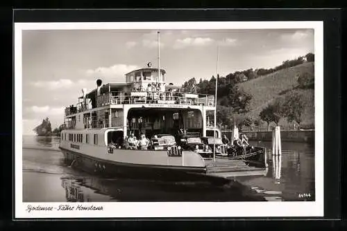 AK Die Fähre Konstanz auf dem Bodensee