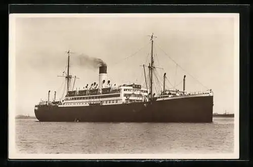 AK Passagierschiff Schnellpostdampfer Antonio Delfino, Hamburg-Südamerikanische Dampfschifffahrts-Gesellschaft