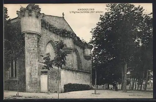 AK Angoulins, L`Église fortifiée, XIe siècle