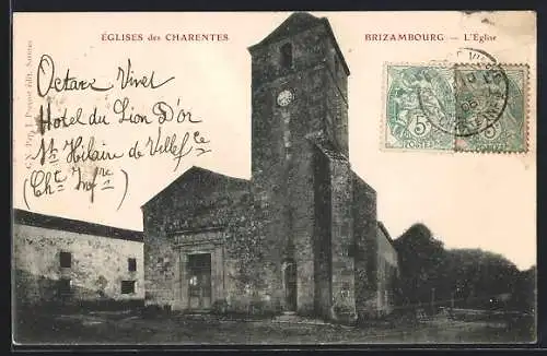 AK Brizambourg, L`Église des Charentes